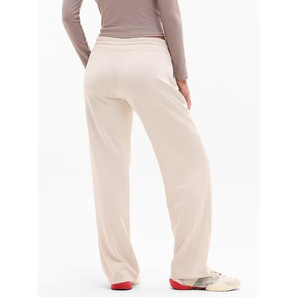 ATHLETA Women's Seasoft Mid Rise Straight Pant Size XXS In Bone - Picture 2 of 15